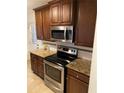 Stainless steel appliances and granite countertops in the kitchen at 1970 Wells Sw Dr, Atlanta, GA 30311