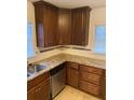 Updated kitchen with granite countertops and stainless steel appliances at 1970 Wells Sw Dr, Atlanta, GA 30311