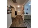 Inviting entryway featuring durable flooring, a storage nook, and direct access to the home's interior at 3321 Border Dr, Stone Mountain, GA 30087