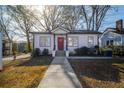 Recently renovated craftsman home with a red front door at 1416 Oglethorpe Sw Ave, Atlanta, GA 30310