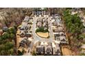 Aerial view of Atherton Park shows a beautiful community of well-manicured homes surrounded by mature trees at 1250 Atherton Park, Roswell, GA 30076
