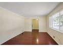 Hardwood floors and neutral walls create a relaxing atmosphere at 3343 Charlemagne Dr, Decatur, GA 30034