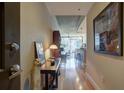Bright and spacious entryway with hardwood floors and a console table at 44 Peachtree Ne Pl # 1622, Atlanta, GA 30309