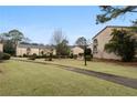 Well-maintained lawn and walkway in a quiet community at 3242 Henderson Mill Rd # 3, Atlanta, GA 30341