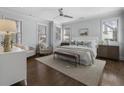 Relaxing main bedroom with a king-size bed and sitting area at 2071 Howard Circle Ne, Atlanta, GA 30307