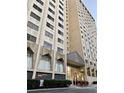 Modern high-rise building with convenient entryway and landscaping at 2479 Peachtree Ne Rd # 1410, Atlanta, GA 30305