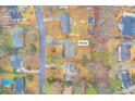 Aerial view showing home's location and lot size at 2767 Tony Dr, Lawrenceville, GA 30044