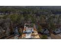 An aerial view of a home with a white outline around the property at 1620 Cedar Hl, Douglasville, GA 30134