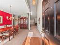 View of the dining room, living room and front door at 1843 Riverton Dr, Suwanee, GA 30024