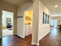 Convenient laundry area with washer and dryer hookups at 3909 Makeover Ct, Atlanta, GA 30349