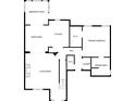 Main floor plan features primary bedroom, kitchen, and living room at 2401 Centennial Hill Nw Way, Acworth, GA 30102