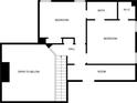 Second floor layout includes two bedrooms, a bathroom, and a walk-in closet at 2401 Centennial Hill Nw Way, Acworth, GA 30102