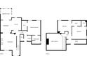 Two-story floor plan with main floor and second floor layouts at 2401 Centennial Hill Nw Way, Acworth, GA 30102