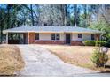 Ranch house with carport and large yard at 2283 Country Club Sw Ln, Atlanta, GA 30311