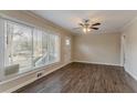 Living room featuring hardwood floors and neutral wall tones at 1937 Windsor Sw Dr, Atlanta, GA 30311