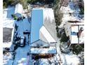 Aerial view of a house under construction, winter scene at 2486 Jefferson Ter, Atlanta, GA 30344