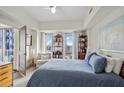 Bright main bedroom with city views and a large bed at 1100 Howell Mill Nw Rd # 610, Atlanta, GA 30318