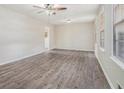 Bright and airy living room with hardwood floors at 6747 Rockland Rd, Lithonia, GA 30038