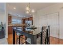 Kitchen with a dark wood table and chairs, stainless steel appliances at 3021 Quantum Ln, Chamblee, GA 30341
