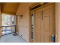 Side door entrance with private balcony at 3021 Quantum Ln, Chamblee, GA 30341