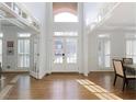 Bright and spacious entryway with hardwood floors and double doors at 5142 Parkwood Oaks Ln, Mableton, GA 30126