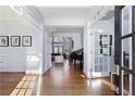 Elegant entryway with hardwood floors, high ceilings, and French doors at 5142 Parkwood Oaks Ln, Mableton, GA 30126