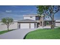 Stylish two-story house, three-car garage, landscaped yard at 1173 Veltre Sw Cir, Atlanta, GA 30311
