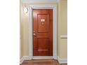 Solid wood door with number 606 at 200 River Vista Dr # 606, Atlanta, GA 30339
