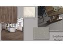Kitchen flooring options: Chapman wood-look tile and Concrete carpet at 2511 High Brow St # 43, Duluth, GA 30096