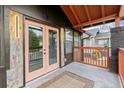 Modern front entrance with double doors and stone accents at 2049 Meador Se Ave, Atlanta, GA 30315