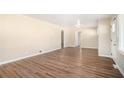 Spacious living room with new flooring, neutral walls, and natural light at 2318 Ousley Ct, Decatur, GA 30032