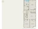 Second floor plan showcasing owner's suite, two bedrooms, and a loft at 5615 Tillman Way, Powder Springs, GA 30127