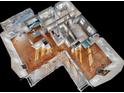 Overhead 3D view of home's interior layout at 791 Cross Plains Hulett Rd, Carrollton, GA 30116