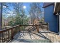 Relaxing deck with wooded views, perfect for outdoor living at 3391 Johnson Ferry Rd, Roswell, GA 30075