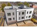 New construction modern townhome featuring a unique rooftop deck and multiple garage bays at 1237 Memorial Se Dr # 304, Atlanta, GA 30316