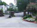 Gated entrance to the Chattahoochee Chase community, offering security and privacy at 1026 Riverbend Club Se Dr, Atlanta, GA 30339