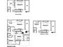 Second floor layout shows owner's suite, loft, bedrooms and bathrooms at 113 Maplewood Ln, Conyers, GA 30094