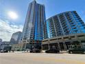 Modern glass high-rise with retail frontage offers stunning cityscape views and walkable neighborhood at 400 W Peachtree Nw St # 2808, Atlanta, GA 30308