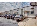 Modern townhome exterior featuring reserved parking and metal siding at 1661 La France Ne St # 216, Atlanta, GA 30307