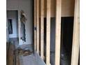 Interior shot showing framed walls, exposed structure, and a doorway at 837 Metropolitan Pkwy, Atlanta, GA 30310