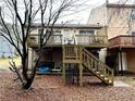 Multi-level backyard deck provides ample outdoor space for relaxation and entertainment at 6473 Bedford Ln, Lithonia, GA 30058