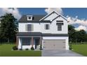 Inviting two-story home boasting white siding, gray accents, a two-car garage, and a well-maintained lawn at 706 Bristol Dr, Loganville, GA 30052