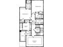 The owner's suite and bedrooms are displayed on this floor plan with elevator access on the second floor at 2315 Park Walke Dr, Alpharetta, GA 30009