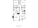 Blueprint of second floor with owner's suite, bedrooms, bathrooms, walk-in closets, and laundry area at 2305 Park Walke Dr, Alpharetta, GA 30009