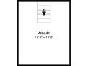 Floor plan of the attic at 6462 Splitpine Ct, Atlanta, GA 30349