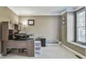 Dedicated office space with ample natural light and neutral decor at 2837 Captain Ct, Dacula, GA 30019