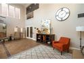 Stylish lobby area features tiled floors, seating and tasteful decor at 5300 Brooke Ridge Dr, Dunwoody, GA 30338