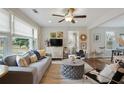 Bright and airy living room with a large window and stylish decor at 1916 Cannon St, Decatur, GA 30032