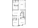 Second floor plan featuring a Primary suite, two bedrooms, two bathrooms, and loft space at 4200 Cavalier Way, Duluth, GA 30097