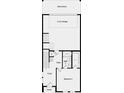 Detailed floorplan showcases layout of garage, bedroom 4, and more at 107 Holt Ln, Lawrenceville, GA 30046